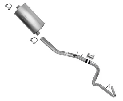 Sistema de escape para Dodge Ram Pick Up 1500 119" WB 3,9 L tracción trasera 95-97 Foto 1 de 4