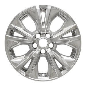 New set of 4 18" Chrome Wheels Skin for 2014-2019 Highlander LE/XLE Alloy Wheel - Picture 1 of 1