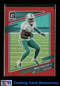 2021 Donruss Optic #58 Will Fuller V Red #/99 - Picture 1 of 2