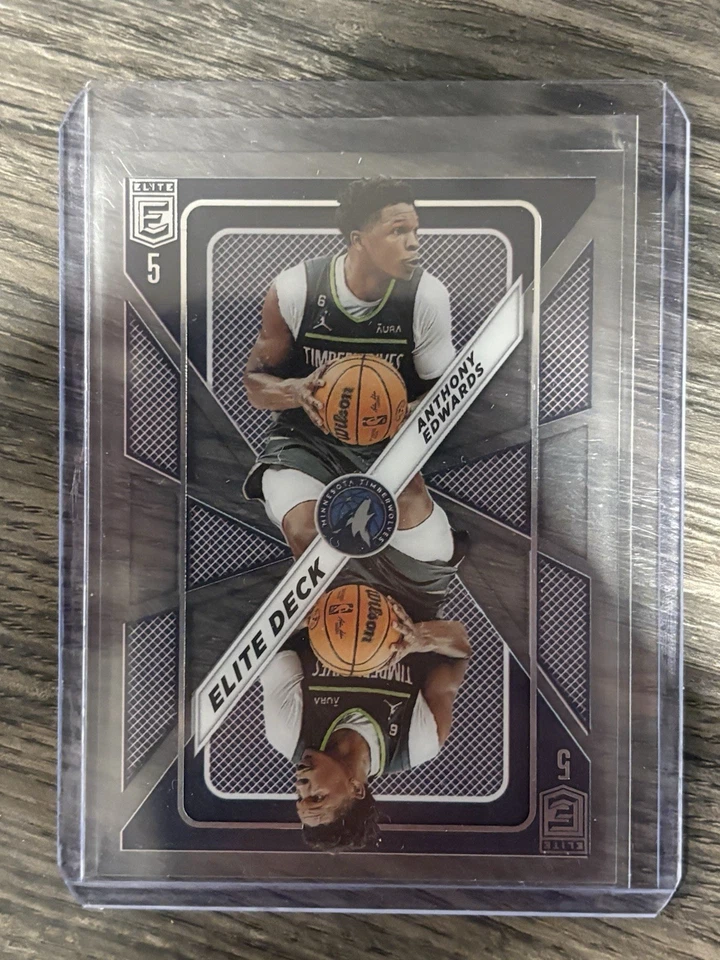 2023-24 Donruss Elite - Deck Anthony Edwards #7 - Image 1 of 2