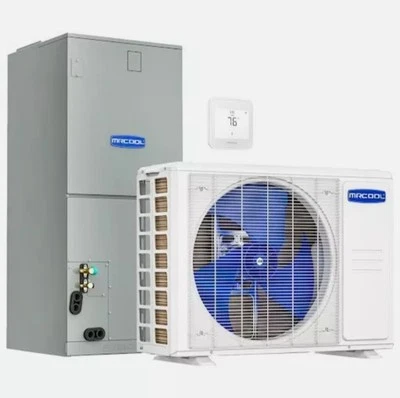 Sistema de aire acondicionado bomba de calor por conductos centrales MRCOOL VersaPro 30K 25' 2da generación Wi-Fi Foto 1 de 4