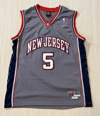 Vintage Y2K Nike Swingman Jason Kidd Jersey Large New Jersey Nets Kenyon Martin - Image 1 of 4