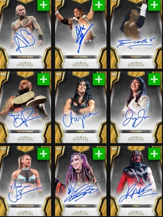 [DIGITAL] Topps Slam - Five Star 25 S2 - Signature - Pick - Image 1 of 1