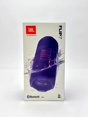 JBL FLIP 7 Portable Waterproof Speaker - Purple - New - Image 1 of 4