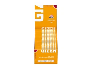 GIZEH © Original Zigarettenpapier Gelb Drehpapier Blättchen Kurz Rolling Papers - Bild 1 von 5