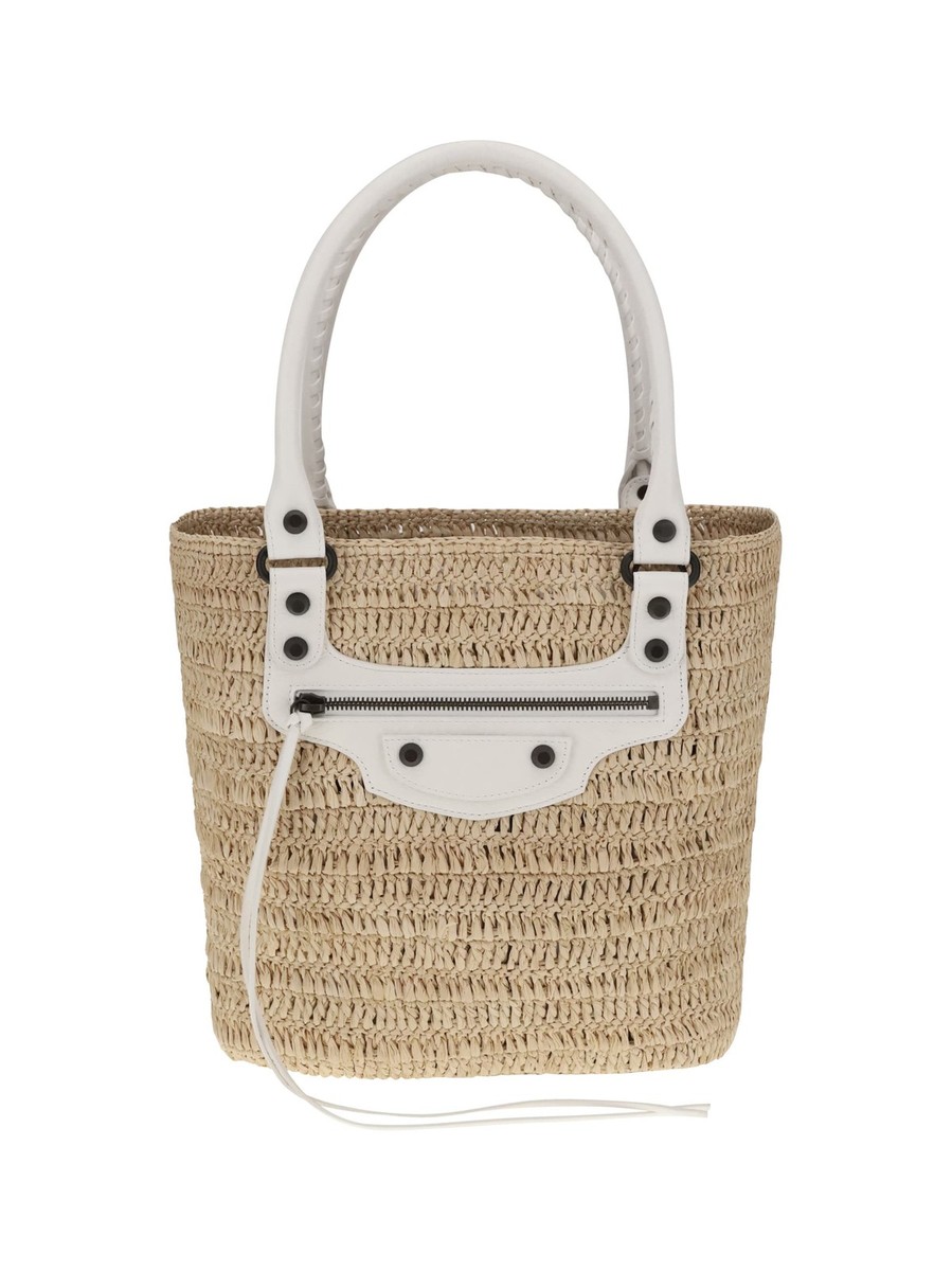 Balenciaga Women's Straw Exterior Bags & Handbags for sale