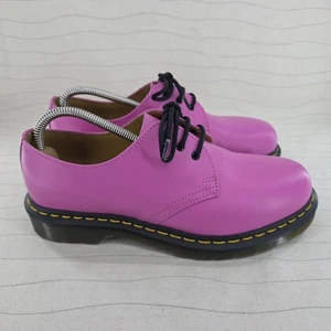 Dr Martens Unisex Classic Pink Low Top Oxford Doc Shoes 31009 Size 8 M/9 W - Picture 1 of 12