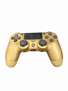 Sony PlayStation 4 PS4 DualShock 4 Wireless Controller Gold CUH-ZCT2U - Picture 1 of 5