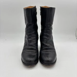 Botas Fiorentini + Baker de cuero negras con tacón y cremallera al tobillo para mujer 40 EE. UU. 9,5 - Imagen 1 de 10