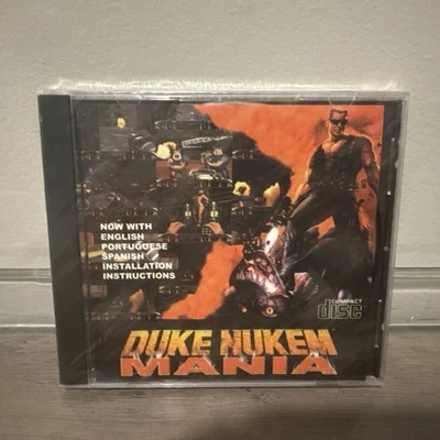 Duke Nukem Mania PC CD 3D add-on expansion Dukematch 1000 New Worlds  - Image 1 of 4