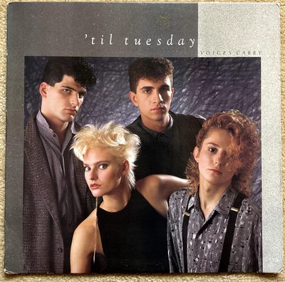 'TIL TUESDAY - Voices Carry (1985) Vinyl LP Record. EX- vinyl / VG+ sleeve Foto 1 de 4