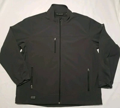Chaqueta cortavientos con cremallera para hombre DDX Dri Duck abrigo negro talla XL Foto 1 de 4