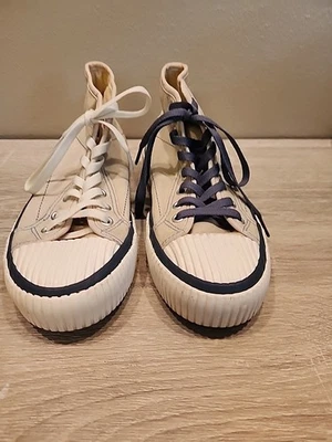  Zapatos de tenis EADK de lona de caña alta con cordones para mujer talla 7 EU 40 muy bonitos Foto 1 de 4