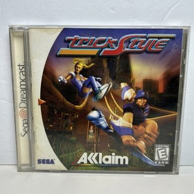 TrickStyle (Sega Dreamcast, 1999) CIB Complete w/ Manual & Reg Card, Tested
