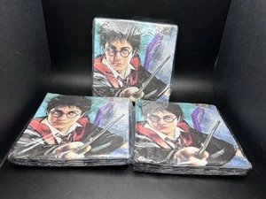 3 NEW Harry Potter Napkin Pack Party Express Hallmark Prisoner of Azkaban Sealed - Picture 1 of 6