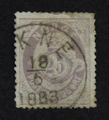 CKStamps: Colección de estampillas de Noruega Scott #28 usadas  Foto 1 de 2