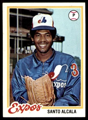 1978 Topps #321 Santo Alcala Montreal Expos Card - Image 1 of 2