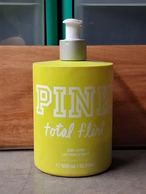 NUEVO ROSA Victoria's Secret TOTAL FLIRT 16.9oz Bomba Loción Corporal Descontinuada RARO Foto 1 de 3