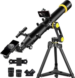 Astronomy 90mm Aperture 1000mm High Powered Telescope with Altazimuth Mount - Picture 1 of 8