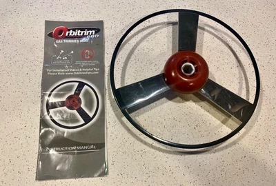 Cabezal de recortadora de gas Orbitrim Pro, cuchillas de acero sin más cuerdas ni cables ¡NUEVO! Foto 1 de 4