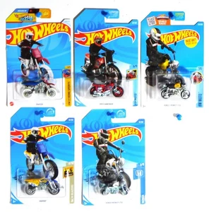 Hot Wheels (2) Honda Monkey Z50/(2) HW450F & Tred Shredder - 5 Stück. - Bild 1 von 8