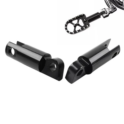 1 Pair Male Mount Foot Peg Extensions For Harley Sportster Softail Dyna Touring - Image 1 of 4