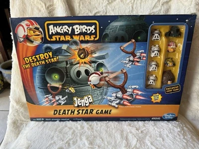 Angry Birds: Star Wars – Jenga Death Star Game Hasbro Complete Great Condition - Image 1 of 4