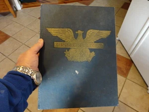 WWII Veterans Service Records Book / Scrapbook - Picture 1 of 5