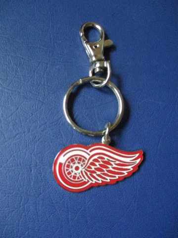 NHL Detroit Red Wings Logo Hockey  Keychain Key Ring * Cover