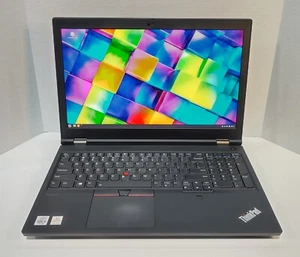 Lenovo ThinkPad P15 Gen 1 15.6" UHD 2.4 i9-10980HK 64GB 1TB NVMe No OS RTX 4000 - Picture 1 of 17