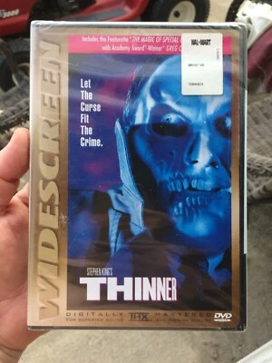 Stephen King's Thinner (DVD, 2001) Widescreen Version - new sealed! Foto 1 de 2
