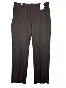 Banana repubblica abiti sartoriali pantaloni carriera marrone gessato 35x32 nuovi - Foto 1 di 6