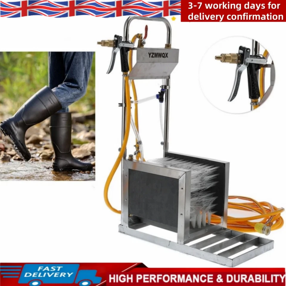 Automatic Boot Shoes Cleaner Washer Boots Cleaning Washing Machine for Farm Use - Image 1 of 4