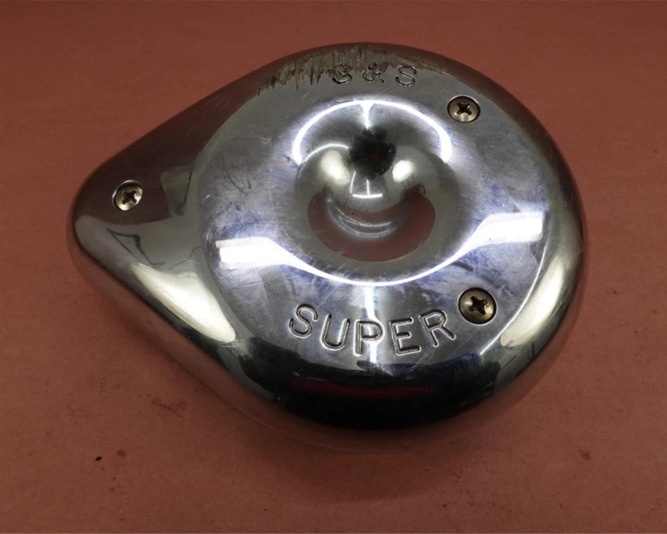 Harley-Davidson Dyna Glide Custom 1992 - FXDC S&S SUPER kit de filtro de aire cromado Foto 1 de 4