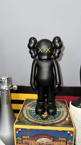 KAWS Companion Figure Black Cover