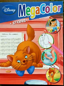+Malbuch ++Megacolor + Sticker++Disney ++518516++neu und unbenutzt++ - Picture 1 of 2