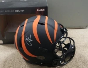 Chad Johnson Autographed Bengals Eclipse Replica Full Size Helmet Beckett Holo - Picture 1 of 5