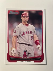 🔥2012 Bowman Baseball Base Card #49 Albert Pujols - Los Angeles Angels🔥 - Picture 1 of 2