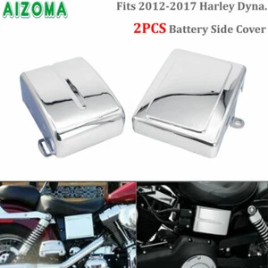 Cubierta lateral izquierda y derecha de la batería adecuada para Harley Dyna Fat Bob Low Rider FXDL 2012-2017 - Imagen 1 de 12