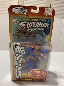 GUARDA! DC SUPER HEROES SUPERMAN 2006 ACTION FIGURE E FUMETTO NUOVO - Foto 1 di 2