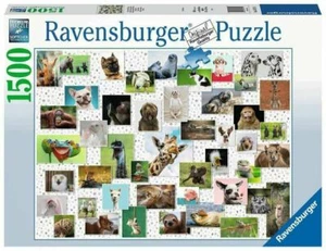 RAVENSBURGER PUZZLE 1500 PEZZI COLLAGE DI ANIMALI DIVERTENTI 16711 - Foto 1 di 1