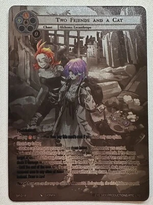 Force of Will Two Friends and a Cat (Uber Rare) - Thoth of the Trinity - Image 1 of 2