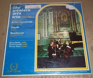 Western Arts Trio GOLDMARK/HAYDN/BEETHOVEN - Laurel LR-112 SEALED - Picture 1 of 2