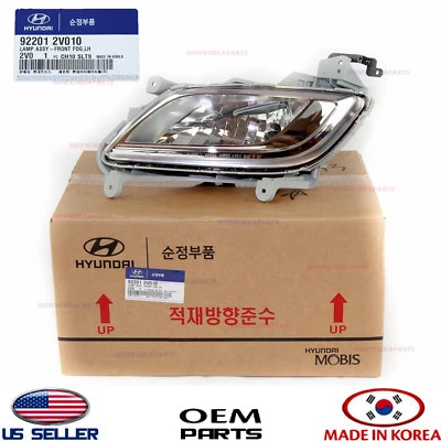 Genuine Front Fog Light Lamp LEFT Driver Side OEM Hyundai Veloster BASE 2012-17 - Image 1 of 4