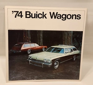BUICK WAGONS Car Sales Brochure 1974 - Picture 1 of 3