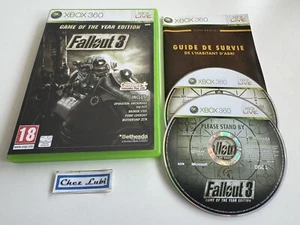 Fallout 3 - Game Of The Year Edition - Microsoft Xbox 360 - PAL FR - Avec Notice - Foto 1 di 3