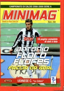 (T4) MINIMAG Calciatori 2008-2009 09 - n. 258 - FLORO FLORES - UDINESE - Imagen 1 de 2