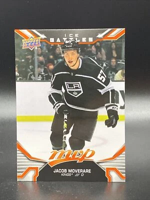 2022-23 Upper Deck MVP Ice Battles Rookie Jacob Moverare #224 RC SP - Image 1 of 2