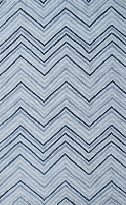 Tappeto Intrecciato 150x240 Argento Lana Effetto Lucido Soggiorno SH121 - Immagine 1 di 4