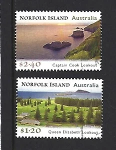 AUSTRALIA 2023 CAPTAIN COOK AND QUEEN ELIZABETH  LOOKOUTS FINE USED - Picture 1 of 1